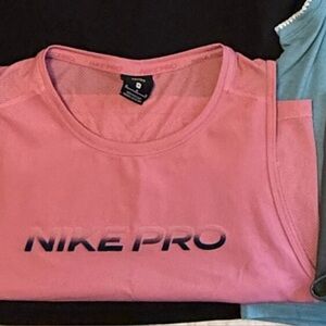 Nike Pro Pink Athletic Tank